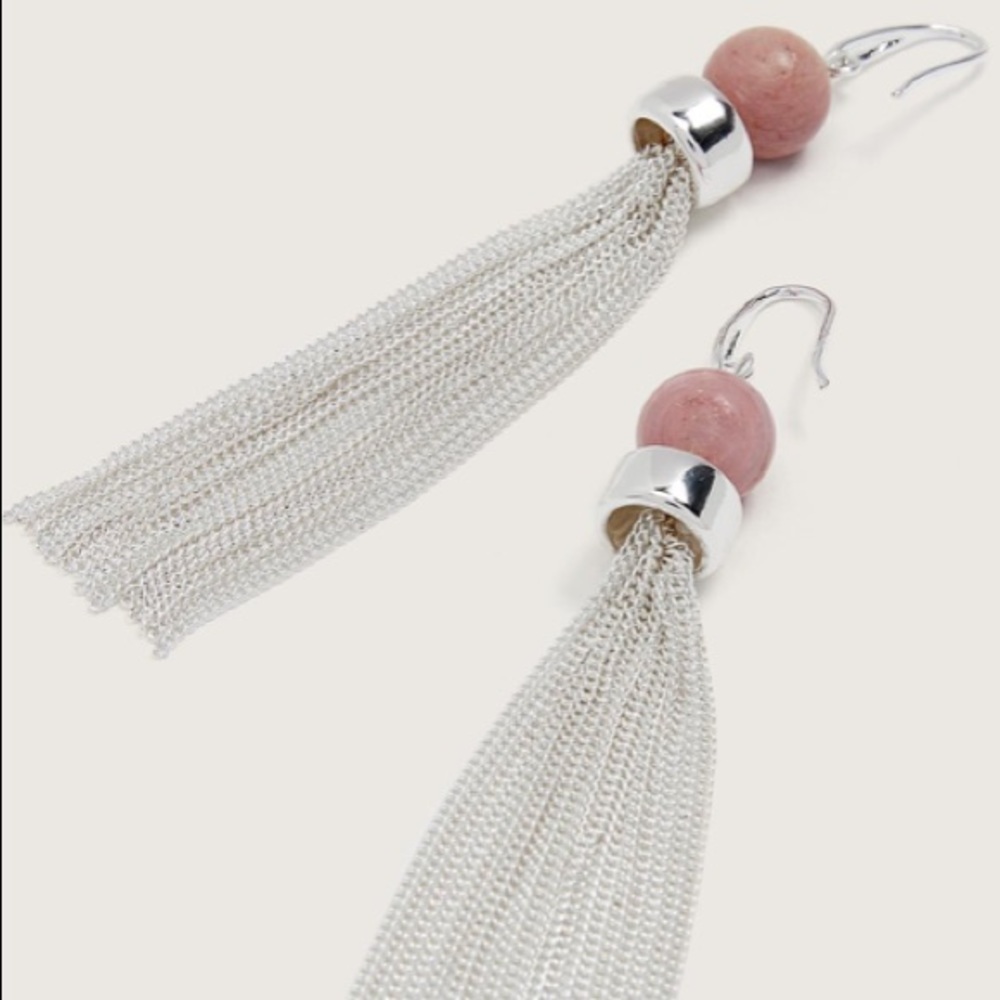 Beaded Tassel Earrings - Addition Elle